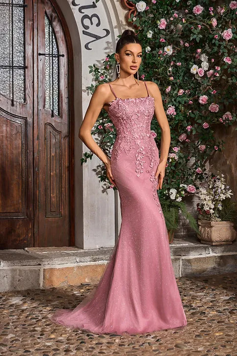 jadore pink dress Valentina Gown by Jadore